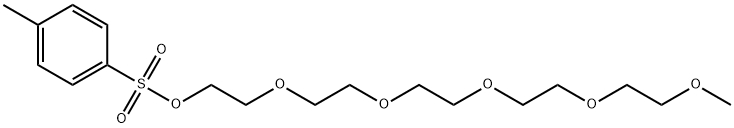 五乙二醇单甲醚对甲苯磺酸酯 结构式