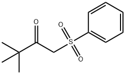 1-(PHENYLSULFONYL)PINACOLONE 结构式