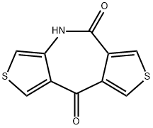 4H-二噻吩并[3,4-B:3,4-E]氮杂卓-5,9-二酮 结构式