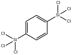 1,4-双(三氯硅基)苯 结构式