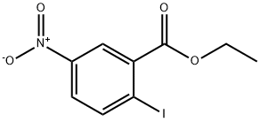 2-碘-5-硝基苯甲酸乙酯 结构式