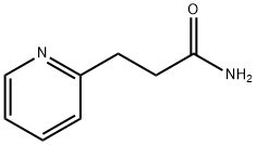 3-(2-吡啶基)丙酰胺 结构式