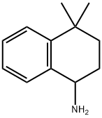 4,4-二甲基-1,2,3,4-四氢萘-1-胺 结构式