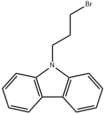 9-(3-溴丙基)-9H-咔唑 结构式