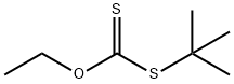 DITHIOCARBONIC ACID S-TERT-BUTYL ESTER O-ETHYL ESTER 结构式