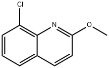 2-甲氧基-8-氯喹啉 结构式