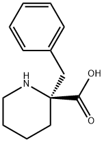(R)-2-BENZYLPIPERIDINE-2-CARBOXYLIC ACID 结构式
