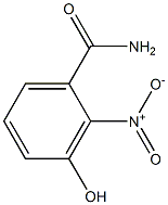3-Hydroxy-2-nitrobenzamide 结构式