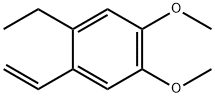 1-Ethyl-4,5-dimethoxy-2-vinylbenzene 结构式