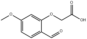 2-(2-甲酰基-5-甲氧基苯氧基)乙酸 结构式