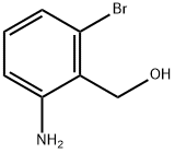 (2-氨基-6-溴-苯基)甲醇 结构式