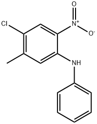 4-Chloro-5-methyl-2-nitro-N-phenylaniline 结构式