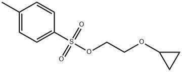 4-甲基苯磺酸2-环丙氧基乙酯 结构式