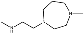 2-(1,4-二氮杂-1-基)乙基]二甲胺 结构式