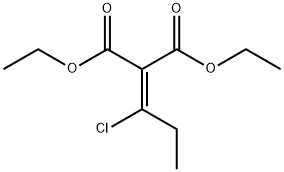 DIETHYL 2-(1-CHLOROPROPYLIDENE)MALONATE 结构式