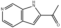 1-(1H-pyrrolo[2,3-c]pyridin-2-yl)ethanone 结构式