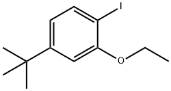 4-(叔丁基)-2-乙氧基-1-碘苯 结构式
