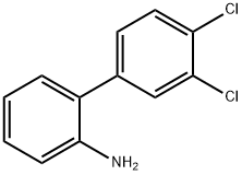 3',4'-二氯-[1,1'-联苯]-2-胺 结构式