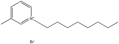 溴化 N-辛基 -3-甲基吡啶 结构式