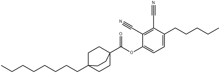 4-(3-Ethoxy-3-oxopropyl)bicyclo[2.2.2]octane-1-carboxylic acid 结构式