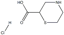 2-羧酸硫代吗啉 结构式