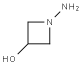 3-Azetidinol, 1-amino- 结构式