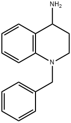 1苄基-1,2,3,4-四氢-喹啉-4-胺 结构式