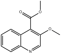 methyl 3-methoxyquinoline-4-carboxylate 结构式