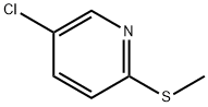 5-氯-2-甲硫基吡啶 结构式
