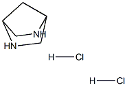 2,5-Diaza-bicyclo[2.2.1]heptane dihydrochloride 结构式