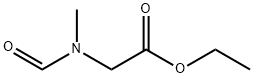 N-甲酰基-N-甲基甘氨酸乙酯 结构式