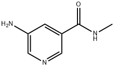 5-amino-N-methyl-3-Pyridinecarboxamide 结构式