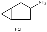 BICYCLO[3.1.0]HEXAN-3-AMINE HYDROCHLORIDE 结构式
