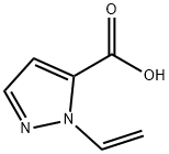 1-乙烯基-1H-吡唑-5-羧酸 结构式