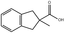 2-甲基茚-2-羧酸 结构式