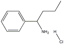 (1-Phenylbutyl)amine hydrochloride 结构式