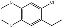 1-Chloro-2-ethyl-4,5-dimethoxybenzene 结构式