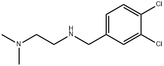 N1-(3,4-二氯苄基)-N2,N2-二甲基乙烷-1,2-二胺 结构式