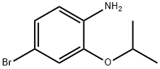 4-溴-2-异丙氧基苯胺 结构式