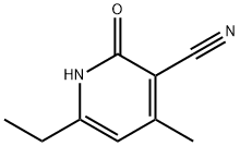 6-乙基-4-甲基-3-氰基-哌啶酮 结构式