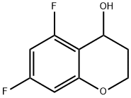 5,7-二氟苯并吡喃-4-醇 结构式