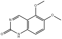 5,6-二甲氧基-喹唑啉-2(1H)-酮 结构式