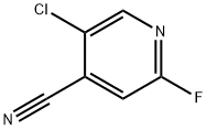 5-氯-2-氟异烟腈 结构式