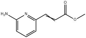 methyl 3-(6-aminopyridin-2-yl)acrylate 结构式
