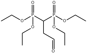 3,3-Bis(diethylphosphono)propionaldehyde 结构式