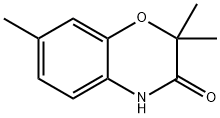 2,2,7-三甲基-2H-苯并[B][1,4]噁嗪-3(4H)-酮 结构式