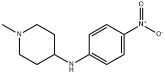 1-甲基-N-(4-硝基苯基)哌啶-4-胺 结构式