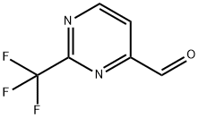 2-(三氟甲基)嘧啶-4-甲醛 结构式