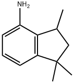 1,1,3-三甲基-2,3-二氢-1H-茚-4-胺 结构式