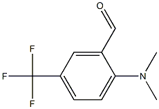 2-二甲氨基-5-三氟甲基苯甲醛 结构式